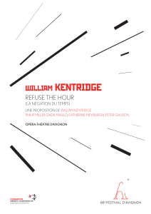 Kentridge William REFUSE THE HOUR (LA NÉGATION DU TEMPS)