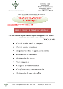 TRANSIT TRANSPORT LOGISTIQUE F