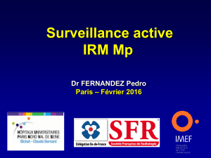 Surveillance active IRM Mp – Février 2016