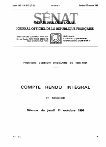 COMPTE RENDU INTÉGRAL JOURNAL OFFICIEL DE LA RÉPUBLIQUE FRANÇAISE 7e SÉANCE