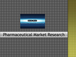 Pharmaceutical Market Research