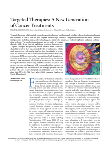 Targeted Therapies: A New Generation of Cancer Treatments