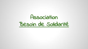 Association Besoin de Solidarité