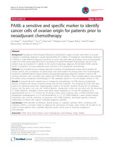 PAX8: a sensitive and specific marker to identify