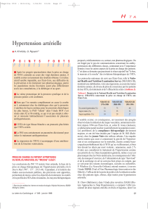 Hypertension artérielle H
