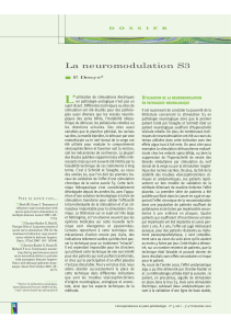 La neuromodulation S3 d o s