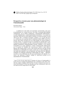 Bulletin d’analyse phénoménologique VI 8, 2010 (Actes 3), p. 162-191