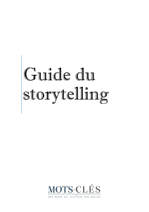 Guide du storytelling