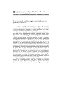 Bulletin d’analyse phénoménologique VIII 1, 2012 (Actes 5), p. 1-17