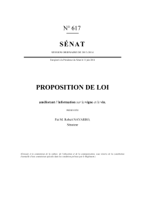 SÉNAT  PROPOSITION DE LOI N° 617