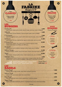 BURGERS Deluxe Classike