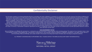 Confidentiality Disclaimer