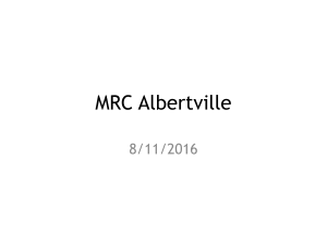 MRC Albertville 8/11/2016