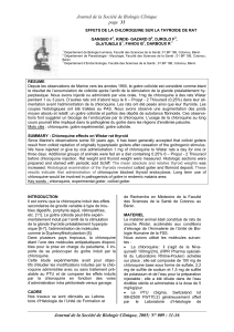 Journal de la Société de Biologie Clinique 31