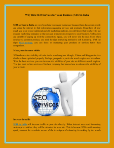 Why Hire SEO Services for Your Business | SEO in...