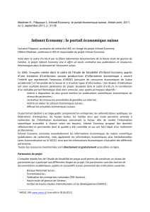 Infonet	Economy	:	le	portail	économique	suisse