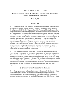 The Reform of Quota and Voice Policy Paper (pdf 248k)
