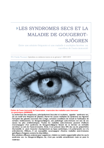 Syndrome sec et Gougerot-Sjögren au Maroc