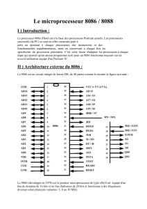 Le microprocesseur 8086  8088 (1)
