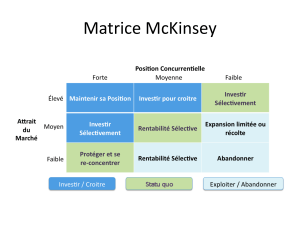 Matrice McKinsey