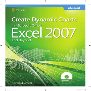 Reinhold Scheck - Create dynamic charts in Microsoft Office Excel 2007 and beyond-Microsoft Press  (2009)