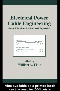 Electrical Power Cable Engineering - CESC   Power Utility  ( PDFDrive.com )