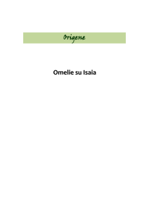 Origene isaia