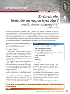 s'hydrater ou pas