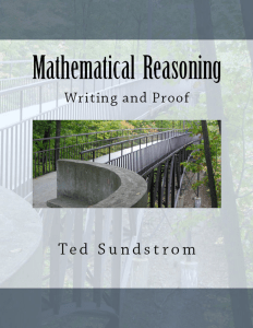Mathematical reasoning writing and proof(1)