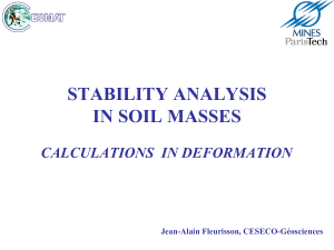 5. Soils - Deformation calculation