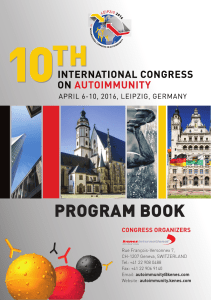 2016-04-Autoimmunity-10th-ProgramBook