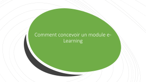 Comment concevoir un module e-learning efficace