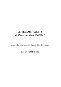 régime Fast-5-fr