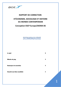 Rapport - Contrainte environnementale sur conditions de la croissance - ESCP 2019