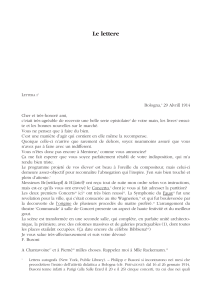 Le lettere di Ferruccio Busoni a Isidor Philipp a cura di Laureto Rodoni Casa editrice ISMEZ Roma