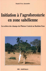 initiation à l'agroforesterie en zone sahelienne