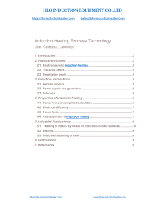 induction heating principle and applications