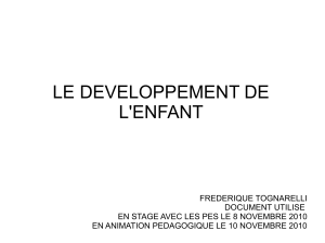 pdf le developpement de l enfant