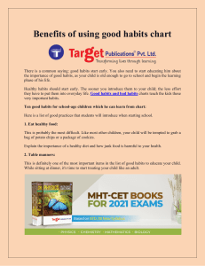 Benefits of using good habits chart-converted