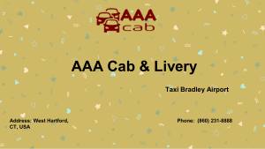 Taxi Middletown Ct by AAA Cab LLC