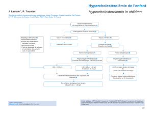 08 hypercholesterolemie de lenfant