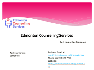 Alcohol Addiction counselling by Edmonton Counselling Servcies
