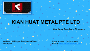 Steel Supplier Singapore  KIAN HUAT METAL PTE LTD