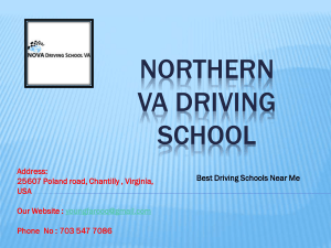 Behind The Wheel Driving Lessons by Nova driving school