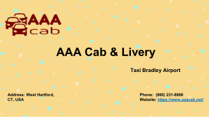Taxi Services Laguardia Airport by AAA Cab & Livery