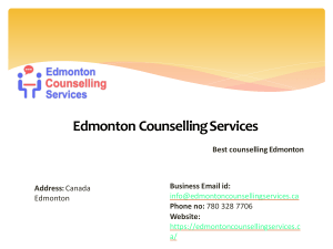 PTSD counselling by Edmonton Counselling Servcies