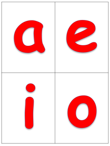 cartes lettres alphabet scriptes et capitales