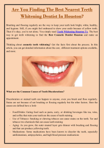 Are You Finding The Best Nearest Teeth Whitening Dentist In Houston