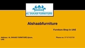UAE Best Furniture Shop