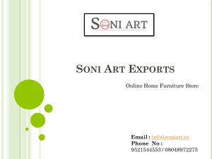 Wooden Dining Set by Soni Art Exports